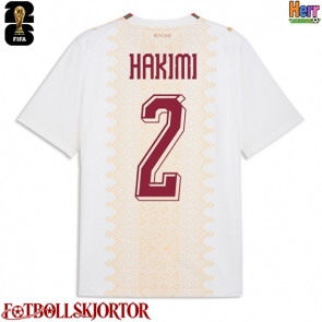 Marocko Achraf Hakimi #2 Bortatröja VM 2026 Kortärmad